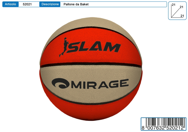 PALLONE BASKET CLASSICO N.7