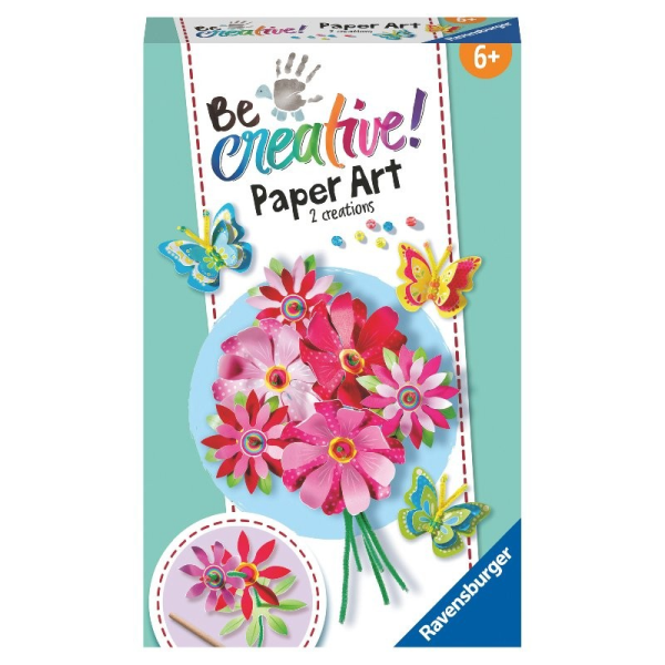 BE CREATIVE MINI: PAPER ART FLOWER E BUT