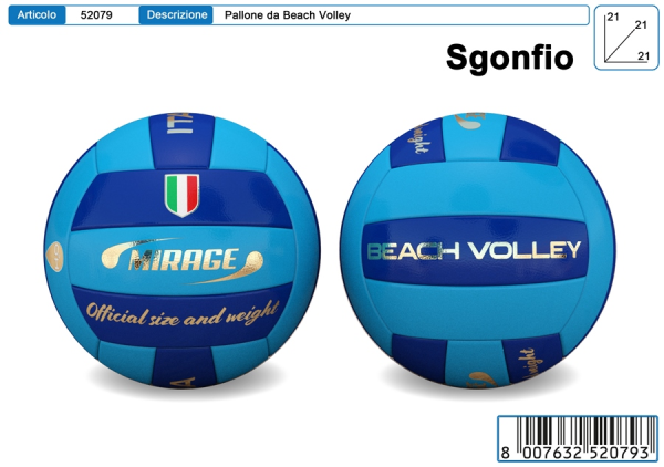 PALLONE BEACH VOLLEY ITALIA