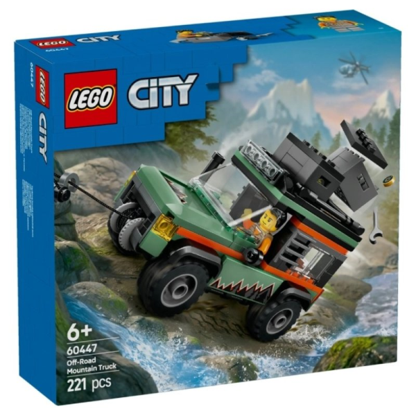 LEGO 60447 Fuoristrada di montagna 4x4