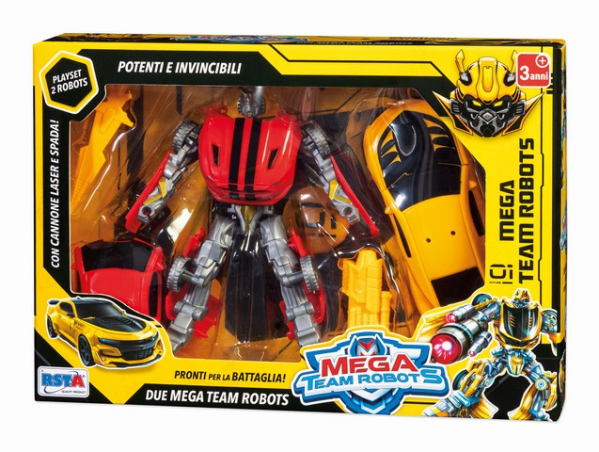 ROBOT TRANSFORMER MEGA TEAM ROBOTS ASS.