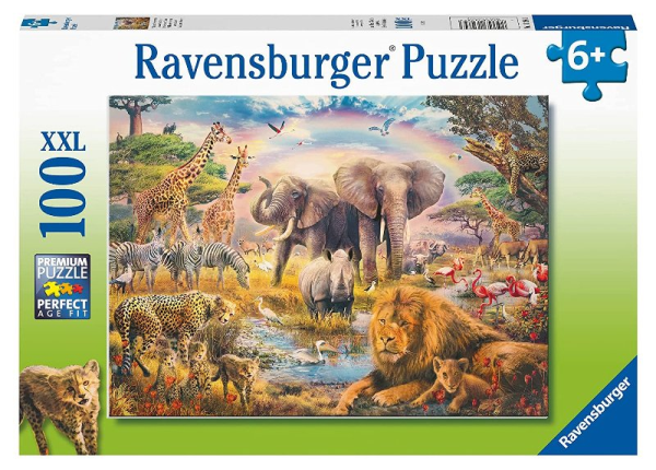 Puzzle 100 pezzi XXL: La savana africana — immagine 1