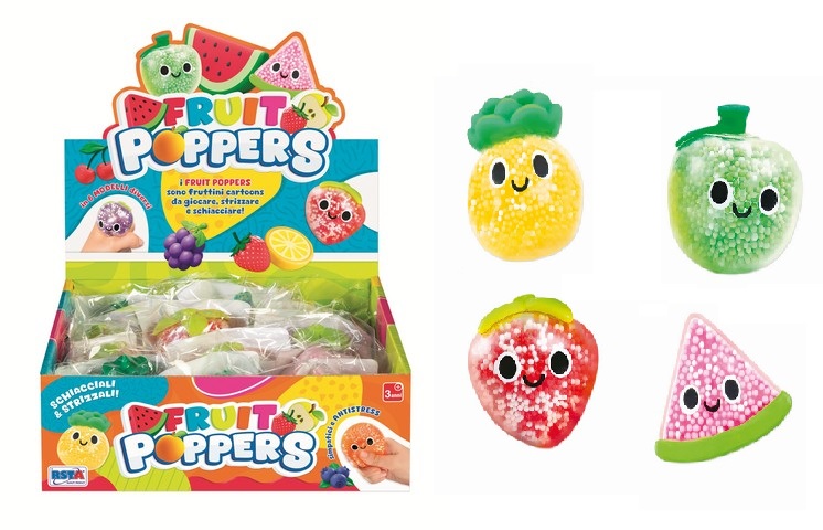 STRIZZALI FRUIT POPPERS e SCHIACCIALI