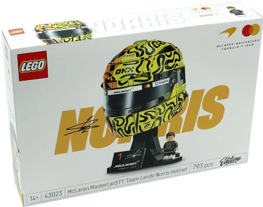LEGO 43023 CASCO LANDO NORRIS MCLAREN