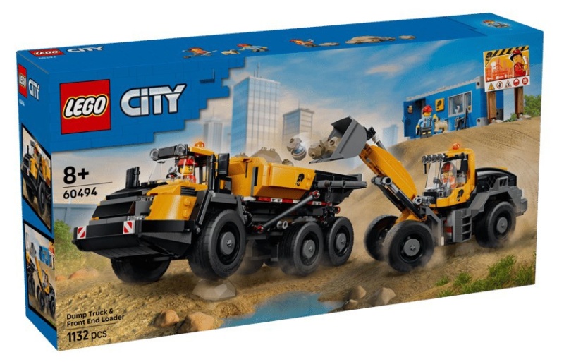LEGO 60494 CAMION RIBALTABILE E PALA
